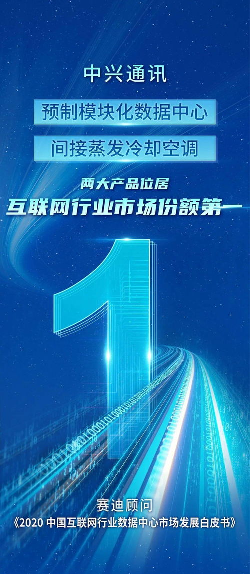 中興通訊兩大數據中心產品位居互聯網行業市場份額第一